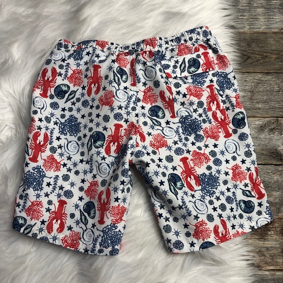Egg By Susan Lazar Swim Trunks Boys 10 Lobster - Picture 3 of 5